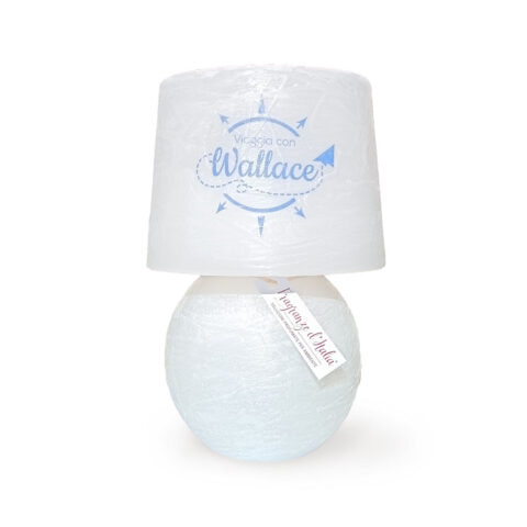 Lampada in Cera "Viaggia con Wallace"